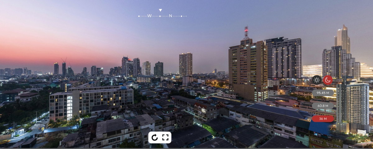รูป ขายดาวน์คอนโด LIFE เจริญนคร–สาทร (42 ตร.ม.) 2นอน1น้ำ ห้องมุม ใกล้ BTS กรุงธนบุรี - รูปที่ 7/13