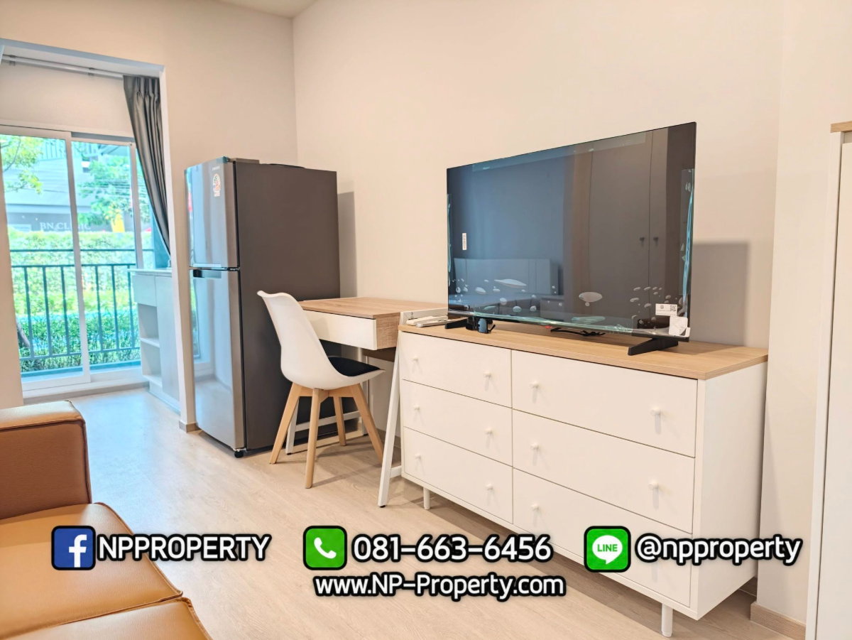 รูป 🏡🌿 คอนโด EARN อมตะนคร ชั้น 1 โปร่งโล่ง อยู่สบาย ไม่ต้องรอลิฟต์! 😍🔥 💰 เช่าเพียง 6,500 บาท/เดือน - รูปที่ 1/14