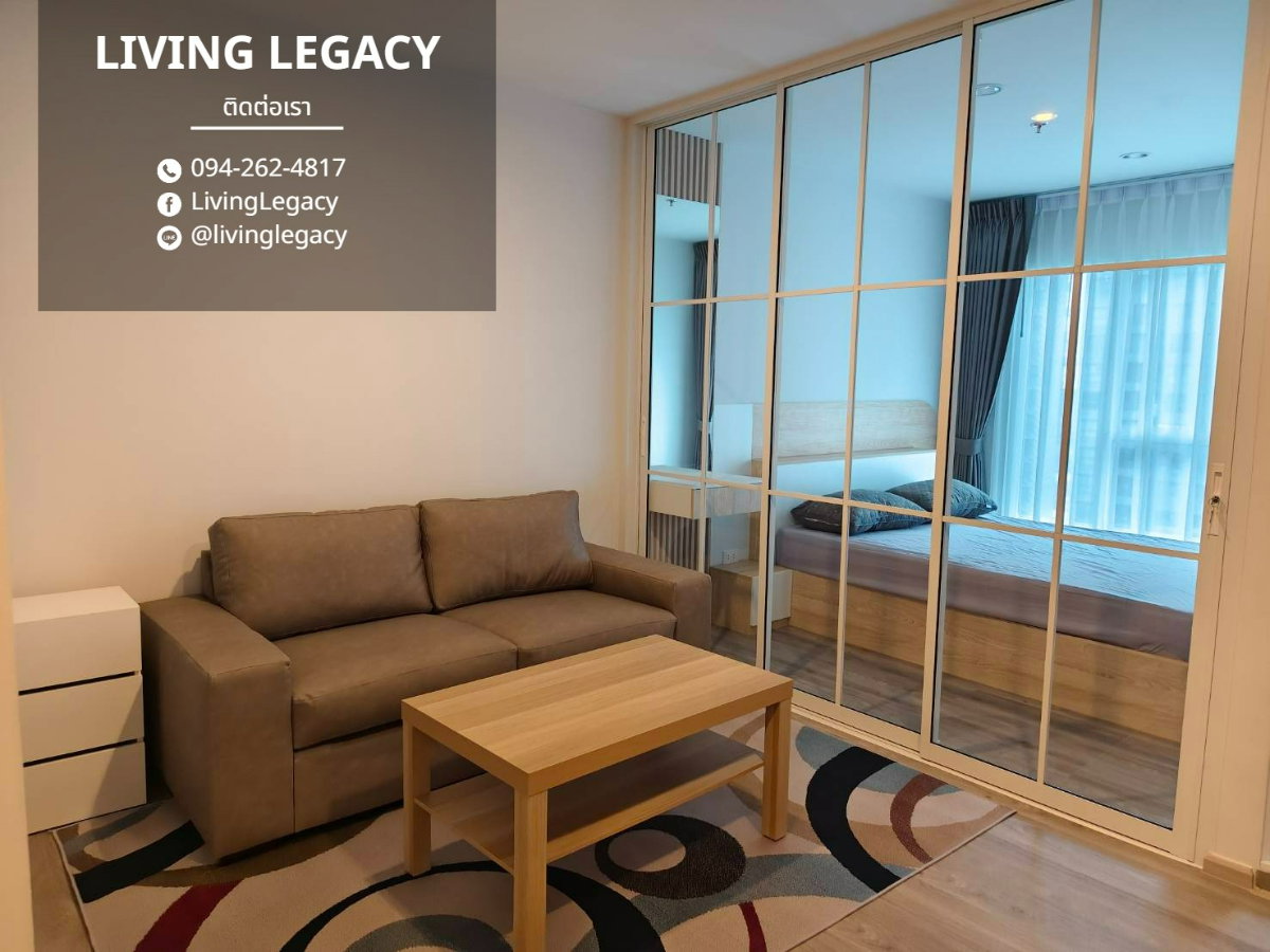 รูป TMSFEX เช่าด่วน คอนโด Regent Home Bangna 28 ตร.ม. ชั้น 19 | 1 นอน 1 น้ำ | เฟอร์ครบ พร้อมอยู่ 12,000 บาท/เดือน Line: @livinglegacy - รูปที่ 3/10