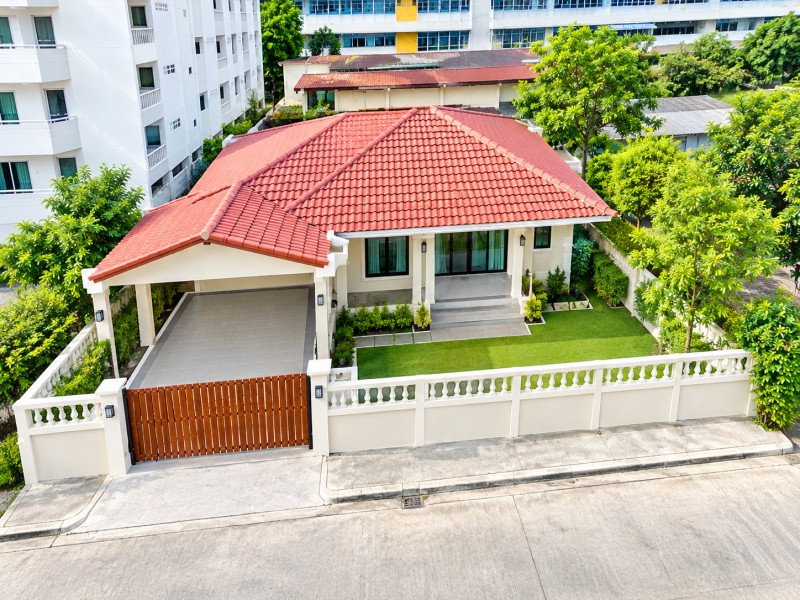 รูป ใกล้สถาบันเทคโนโลยีไทย-ญี่ปุ่น 500 ม.ให้เช่า 4 นอน พระราม 9 ศรีนครินทร์ บ้าน 2 ชั้น 2หลัง ม.เกษมบัณฑิต พัฒนาการ 170ม.  163 ตรว. 290 ตร.ม. - รูปที่ 1/8