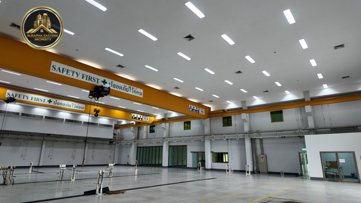 รูป ขายด่วน! ที่ดินผังสีม่วง พร้อมสิ่งปลูกสร้างโรงงาน อยู่ติดกับนิคมปิ่นทอง 1    ต.หนองขาม อ.ศรีราชา จ.ชลบุรี - รูปที่ 35/46