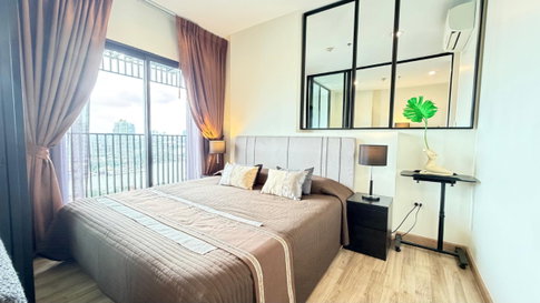 P-57246 For Rent Niche Mono Charoen Nakorn 🔥✨  | 34 sq.m. | 23rd Floor | River View  📱 Line ID: @easythaihome ☎️ Phone: 085-592-2897