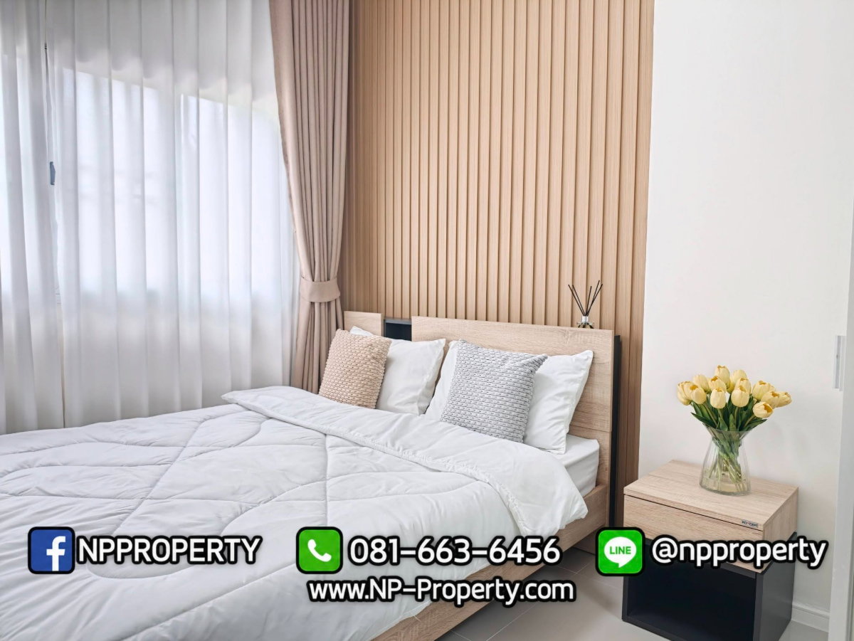 รูป 🔥🏡 890,000 บาท! ห้องมินิมอลชั้น 1 เพดานสูง วิวโปร่งโล่ง ไม่มีตึกบัง! 😍🤍✨  💎 ซื้อไปไม่ต้องซ่อม เพราะเราทำให้หมดแล้ว! 🔑🔥 - รูปที่ 9/26