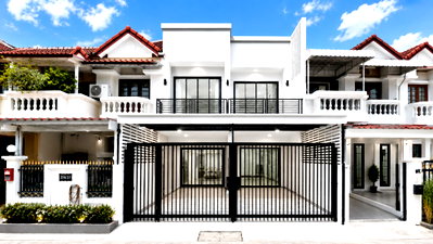 ทาวน์โฮม ถนนสุทธิสารวินิจฉัย : R284 🏡✨ บ้านรีโนเวทใหม่ ใกล้ MRT ภาวนา เพียง 100 เมตร! ✨🏡