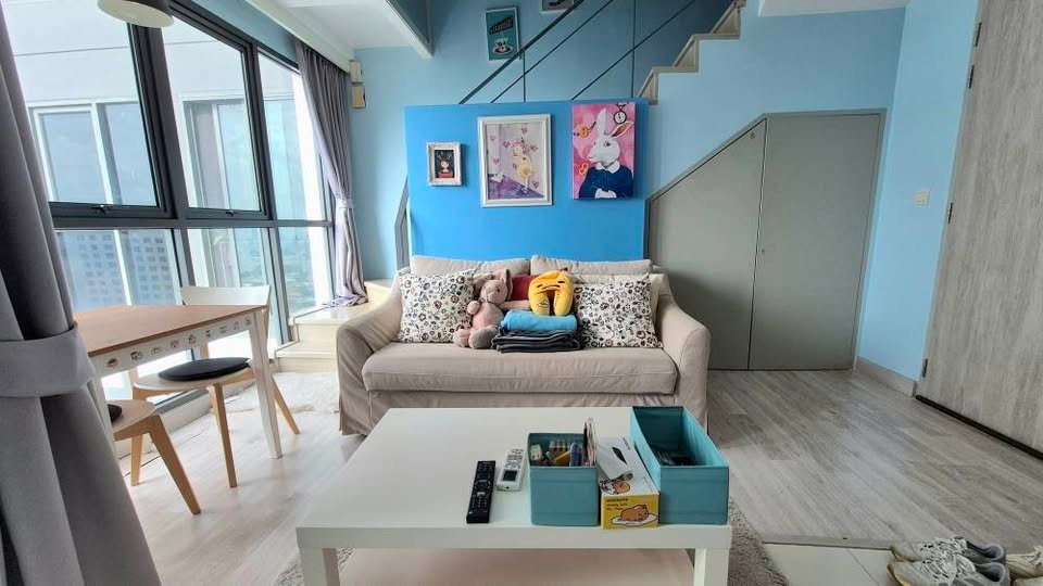 รูป ให้เช่าคอนโด ไอดีโอ โมบิ พระราม 9 อาคาร 1 ชั้น 27 Duplex ขนาด 43 ตรม ใกล้ เซ็นทรัลพระราม 9 - รูปที่ 7/10