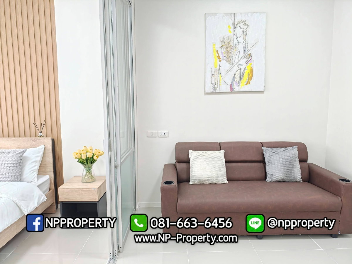 รูป 🔥🏡 890,000 บาท! ห้องมินิมอลชั้น 1 เพดานสูง วิวโปร่งโล่ง ไม่มีตึกบัง! 😍🤍✨  💎 ซื้อไปไม่ต้องซ่อม เพราะเราทำให้หมดแล้ว! 🔑🔥 - รูปที่ 17/26