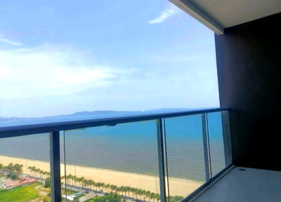 ขายคอนโด : Aeras Beachfront คอนโดติดหาดจอมเทียนพัทยา 47ตารางเมตร 1ห้องนอน 1ห้องน้ำ วิวทะเลชั้นสูง ชื่อต่างชาติ