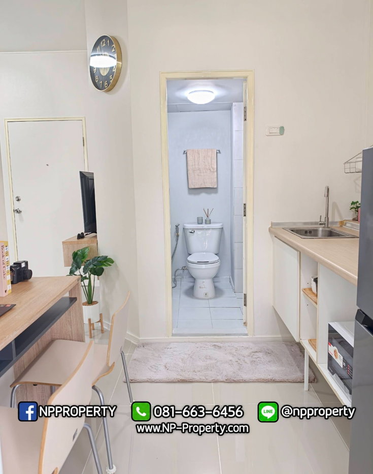 รูป 🔥🏡 890,000 บาท! ห้องมินิมอลชั้น 1 เพดานสูง วิวโปร่งโล่ง ไม่มีตึกบัง! 😍🤍✨  💎 ซื้อไปไม่ต้องซ่อม เพราะเราทำให้หมดแล้ว! 🔑🔥 - รูปที่ 11/26