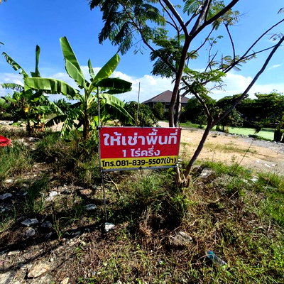 เช่าที่ดิน นิคมบางพลี : ให้เช่าที่ดินเปล่าอ.บางบ่อ 1 ไร่ครึ่ง