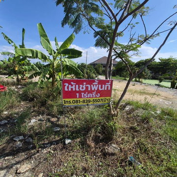 ให้เช่าที่ดินเปล่าอ.บางบ่อ 1 ไร่ครึ่ง