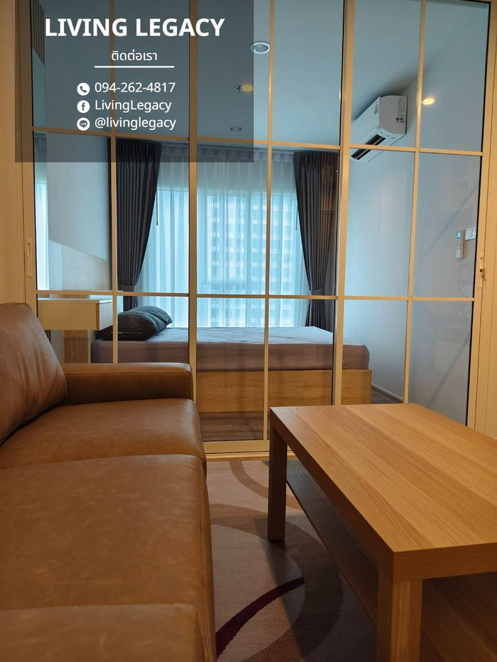 รูป TMSFEX เช่าด่วน คอนโด Regent Home Bangna 28 ตร.ม. ชั้น 19 | 1 นอน 1 น้ำ | เฟอร์ครบ พร้อมอยู่ 12,000 บาท/เดือน Line: @livinglegacy - รูปที่ 2/10