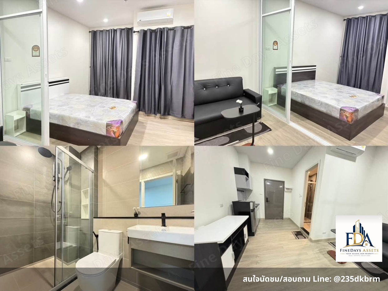 รูป FD-085106✨ ให้เช่าด่วน! ศุภาลัย ลอฟท์ สถานีภาษีเจริญ 1 ห้องนอน แต่งครบห้องใหม่เอี่ยม ใกล้ MRT ภ - รูปที่ 3/4