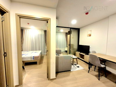 Condos for rent : 🎉 For Rent Condo THE BASE RATCHADA 19 Building 1, Floor 2, 1 BED PLUS, Room size 34.00 sqm