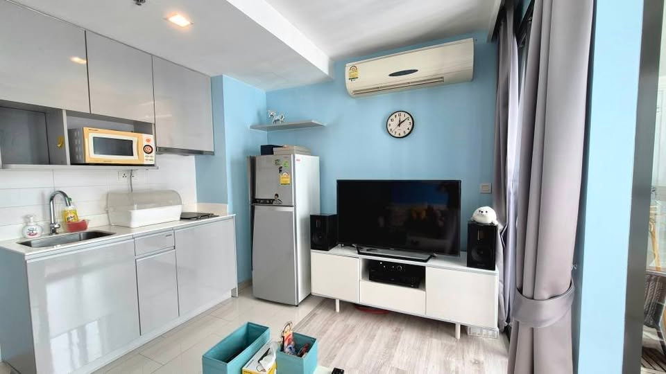 รูป ให้เช่าคอนโด ไอดีโอ โมบิ พระราม 9 อาคาร 1 ชั้น 27 Duplex ขนาด 43 ตรม ใกล้ เซ็นทรัลพระราม 9 - รูปที่ 2/10
