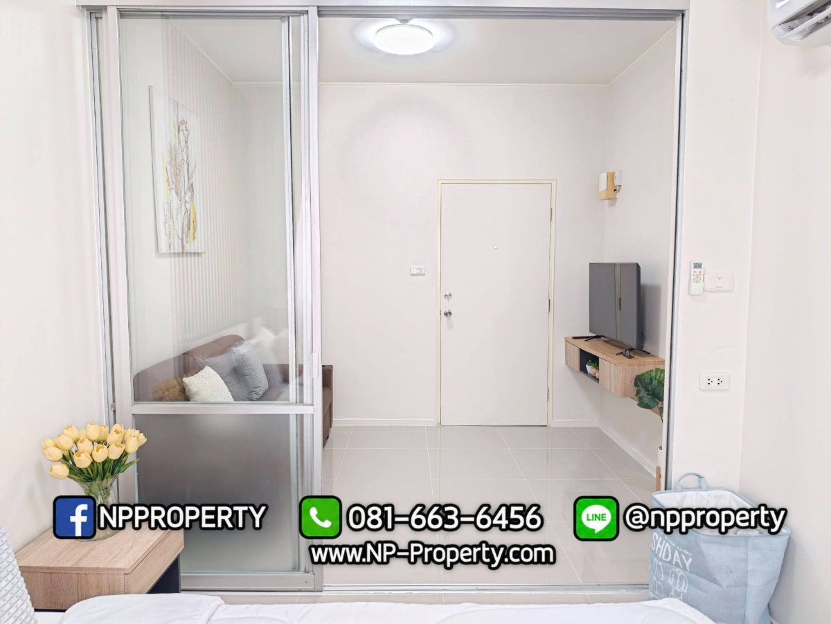 รูป 🔥🏡 890,000 บาท! ห้องมินิมอลชั้น 1 เพดานสูง วิวโปร่งโล่ง ไม่มีตึกบัง! 😍🤍✨  💎 ซื้อไปไม่ต้องซ่อม เพราะเราทำให้หมดแล้ว! 🔑🔥 - รูปที่ 10/26