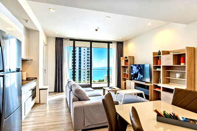 คอนโดให้เช่า : 2 Bedroom Condo for Rent Baan Plai Haad Pattaya Sea View