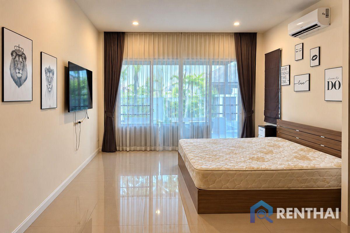 รูป ให้เช่า พูลวิลล่า 3ห้องนอน ทำเล ห้วยใหญ่ พัทยา หมู่บ้าน Garden Ville 5 - รูปที่ 13/25