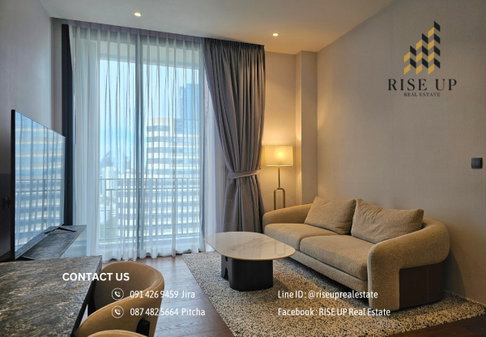 🐶🐱 Pet friendly Condo for rent 📣 Muniq Langsuan, 1 Bedroom , 1 Bathroom , 50 sq.m. 🔥 80,000 Baht/Month🔥 (R0660)