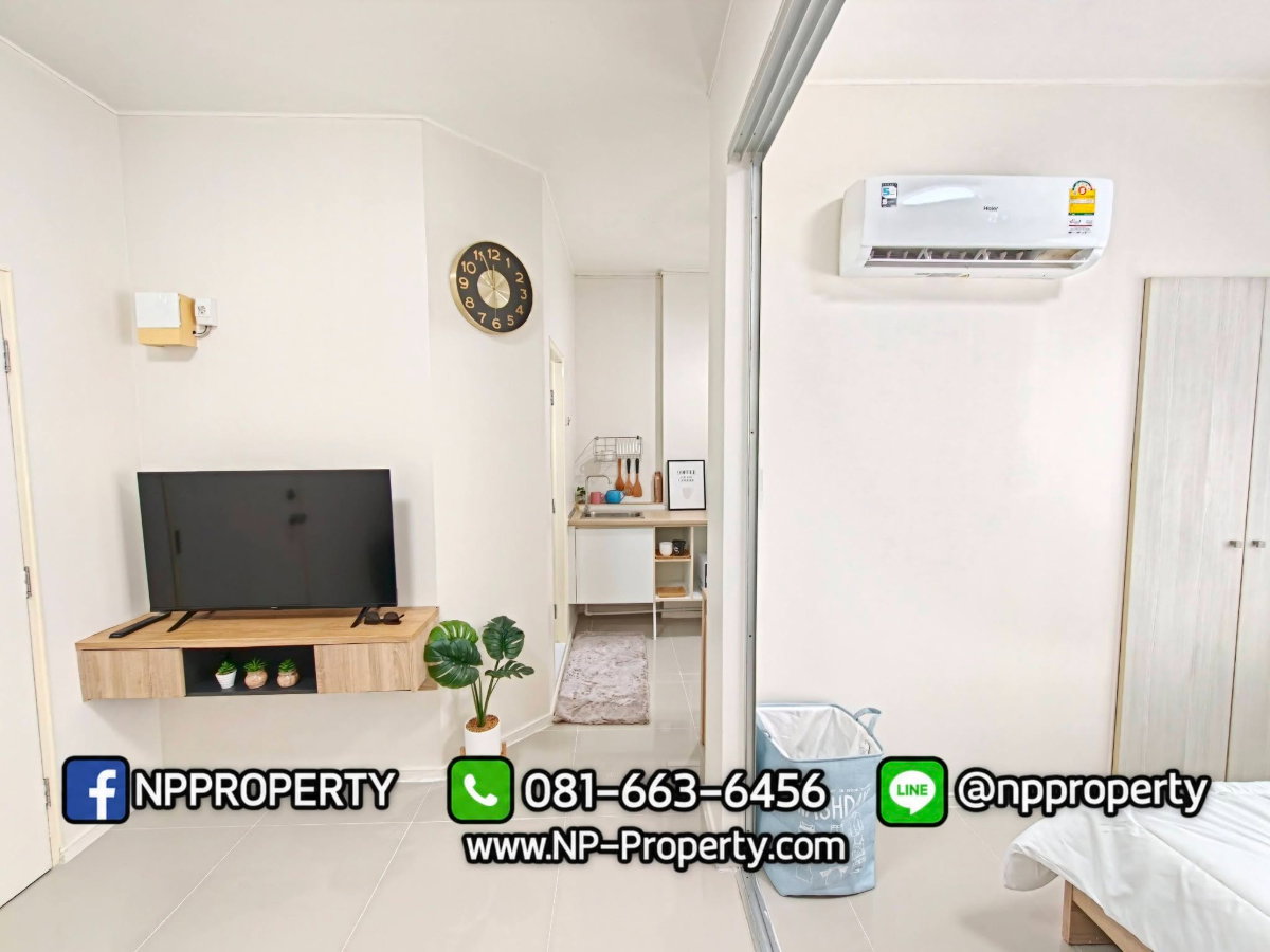 รูป 🔥🏡 890,000 บาท! ห้องมินิมอลชั้น 1 เพดานสูง วิวโปร่งโล่ง ไม่มีตึกบัง! 😍🤍✨  💎 ซื้อไปไม่ต้องซ่อม เพราะเราทำให้หมดแล้ว! 🔑🔥 - รูปที่ 25/26