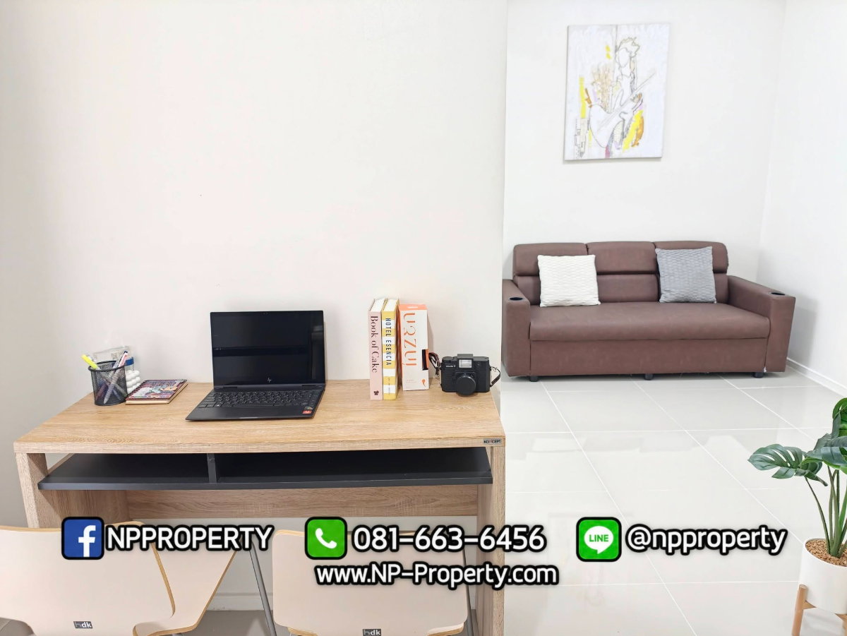 รูป 🔥🏡 890,000 บาท! ห้องมินิมอลชั้น 1 เพดานสูง วิวโปร่งโล่ง ไม่มีตึกบัง! 😍🤍✨  💎 ซื้อไปไม่ต้องซ่อม เพราะเราทำให้หมดแล้ว! 🔑🔥 - รูปที่ 24/26