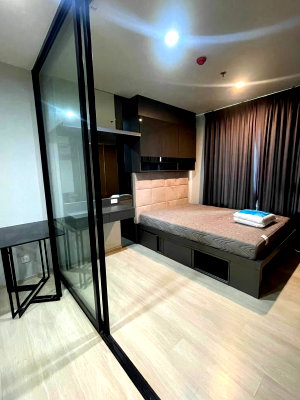 Condos for rent : Space U 🔥 Beautiful high-floor unit, ready to move in! Life Asoke, 1 Bedroom | 30 sq.m., 31st Floor | Furnished, near SWU | 18,000/month SP0055