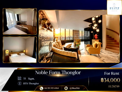 Condos for rent : ✨ Exclusive Thonglor Residence with Panoramic Views | High-end amenities - Your perfect urban home ✨