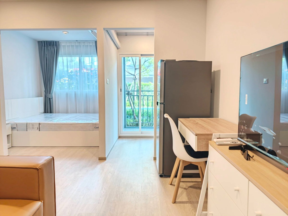 รูป 🏡🌿 คอนโด EARN อมตะนคร ชั้น 1 โปร่งโล่ง อยู่สบาย ไม่ต้องรอลิฟต์! 😍🔥 💰 เช่าเพียง 6,500 บาท/เดือน - รูปที่ 4/14