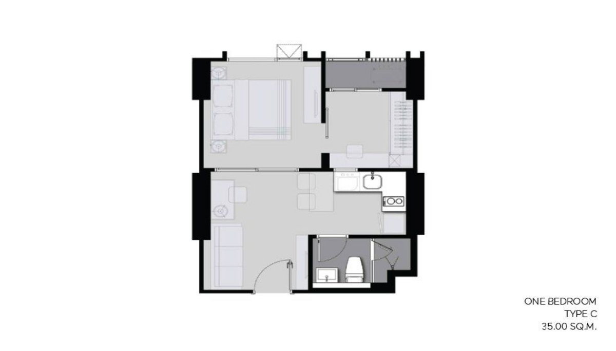 picture Life One Wireless for sale 1 bed plus 40f 36 sqm 6.4m baht - 10/10