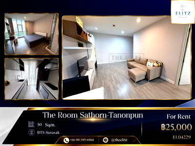 เช่าคอนโด BTS เซนต์หลุยส์ : ✨ Premium High-Rise Residence in Sathorn-Tanonpun CBD | Ultimate Privacy - Top-tier security, & Close to BTS Surasak ✨