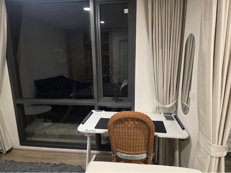 รูป 🔥 ให้เช่า BEAT Sukhumvit 93 | Studio ไม่เคยปล่อยเช่า | ชั้น 2 อาคาร A | 9,500 บาท/เดือน ✨ - รูปที่ 10/15
