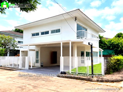 บ้านเดี่ยว แจส กรีน วิลเลจ คู้บอน : ขายบ้านเดี่ยว วัชรพล โนเบิล จีโอ พื้นที่ใช้สอย 224 ตร.ม. 4 ห้องนอน