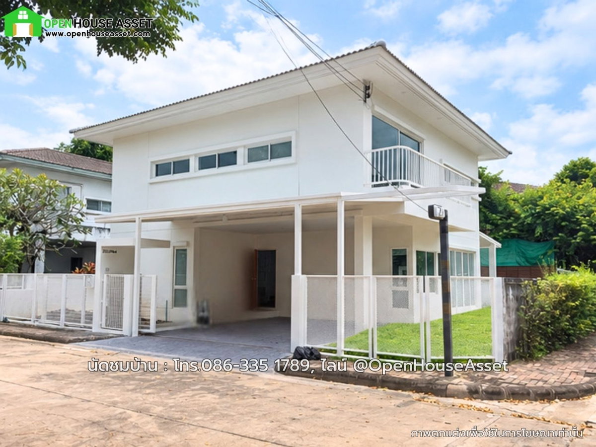 รูป ขายบ้านเดี่ยว วัชรพล โนเบิล จีโอ พื้นที่ใช้สอย 224 ตร.ม. 4 ห้องนอน - รูปที่ 1/27
