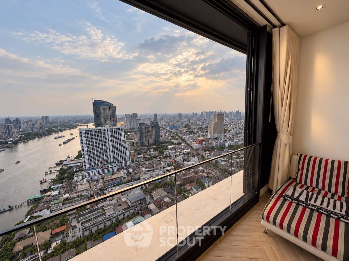 รูป ขายคอนโด 2 ห้องนอน ชั้น 42 Chapter Charoennakhorn Riverside BTS กรุงธนบุรี (ID 3394454) - รูปที่ 2/26
