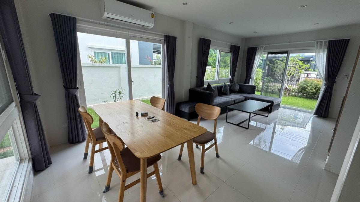 รูป ✨🏡 บ้านเช่าที่ต้องรอจังหวะ! ศุภาลัย ดอนแก้ว–แม่ริม | บ้านสวยในโครงการคุณภาพ พร้อมอยู่ เฟอร์นิเจอร์ครบครัน - รูปที่ 2/32