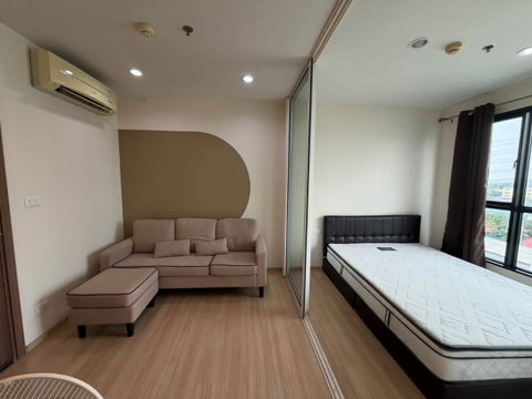 Cheap contract transfer! 📍 The Base Chaengwattana, new room, ready to move in. 7,500 THB/month 💕