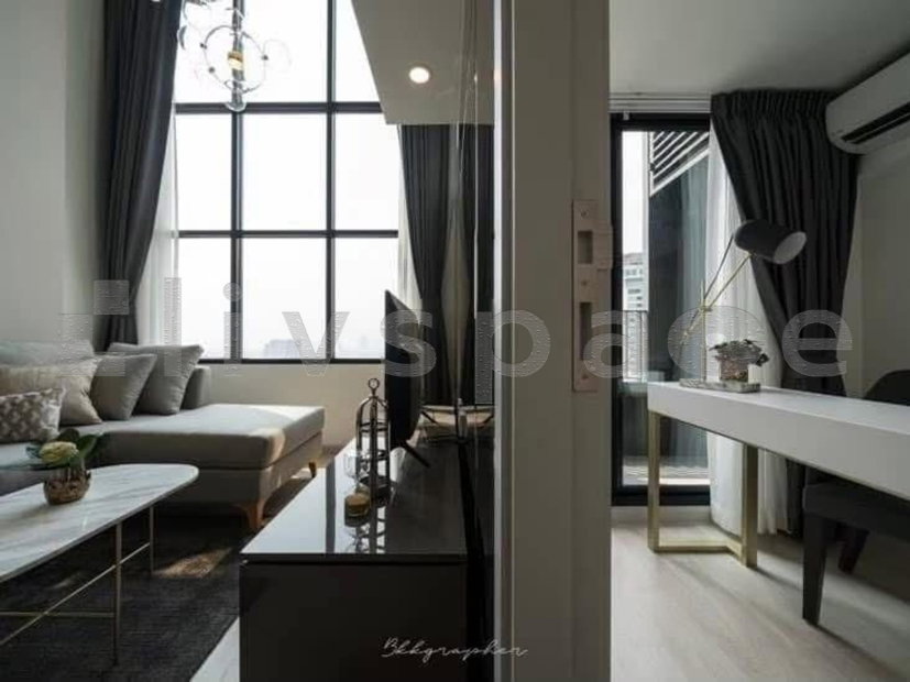 รูป ▚ L0FC4Vツ ให้เช่า Knightsbridge Prime Sathorn 1Bed Duplex 45ตร.ม. ชั้นสูง แต่งสวย พร้อมอยู่ ใกล้ BTS ช่องนนทรี / BRT อาคารสงเคราะห์✨ - รูปที่ 9/11