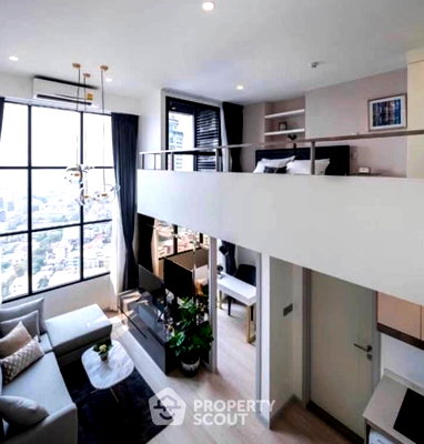 คอนโดให้เช่า : คอนโด 1 ห้องนอน ชั้น 30 Knightsbridge Prime Sathorn ใกล้ BTS เซนต์หลุยส์ (ID 3387204)