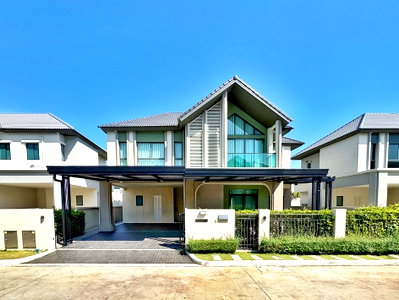 บ้านเดี่ยว โรงเรียนนานาชาติเด่นหล้า : ขายบ้านเดี่ยวหรู บางกอก บูเลอวาร์ด เวสต์เกต (SC Asset) ลดราคาเหลือ 10.99 ล้านบาท พร้อมอยู่ บิ๊วท์อินครบ ติดถนนกาญจนาภิเษก ทำเลเซ็นทรัลเวสต์เกต