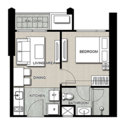 picture Edge Sukhumvit 23 – High floor with an unobstructed view, just 250m from BTS Asok. - 5/5