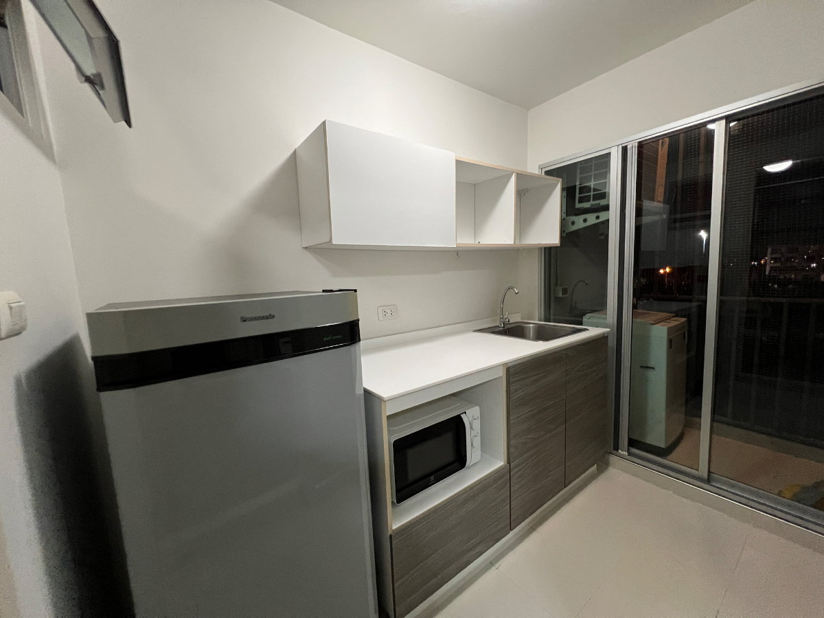 picture 📌𝐔𝐏𝐃𝐀𝐓𝐄 𝐑𝐎𝐎𝐌 𝟐𝟎𝟐𝟔📌 Condo for rent, Campus Resort Bangna [Beautiful room, good price + washing machine] LINE ID: atccity 💻 - 6/7