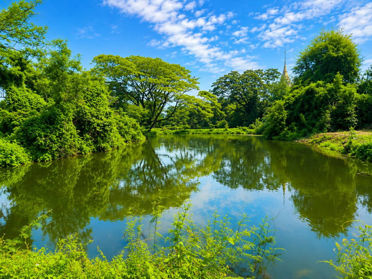 picture Beautiful Land for Sale in Mae Taeng District, Chiang Mai Province. - 3/8