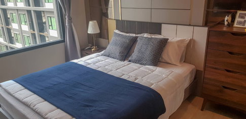 Space U 🔥 ห้องสวยชั้นสูง ราคาดี! Life Asoke 1 Bedroom | 29.72 ตร.ม. ชั้น 33 | Furnished ใกล้ มศว. | 18,000/เดือน SP0024