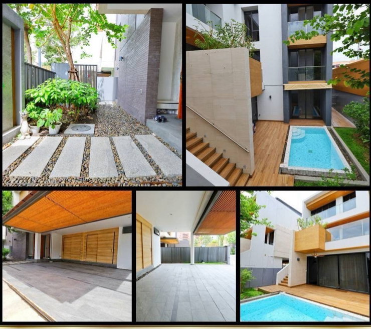 รูป U000285 บ้าน 365 พระราม 3 | Pool Villa | 4 ห้องนอน | 6 ห้องน้ำ | 490 ตร.ม. | 81 ตร.ว. | สระว่ายน้ำส่วนตัว | 3 ชั้น + ลิฟต์ส่วนตัว ภาษาอังกฤษ - รูปที่ 2/11
