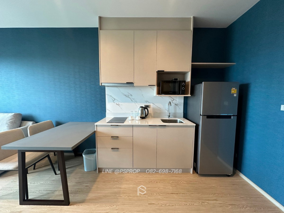 รูป คอนโดเช่าบางพระ ใกล้ตลาดหนองมนติดถนนสุขุมวิท The Symphony Condo✅ พร้อมเข้าอยู่ #CR0022 - รูปที่ 4/8