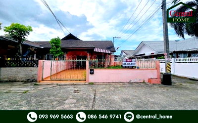 บ้านแฝด บางละมุง ชลบุรี : บ้านแฝด (เนื้อที่บ้านเดี่ยว) รวิพร เพลส หลังริม เนินพลับหวาน ทำเลดี สำหรับอยู่อาศัย หรือซื้อลงทุนรีโนเวต ราคาถูกมาก