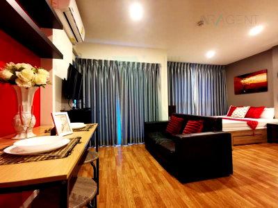 ขายคอนโด : ขายคอนโด ลุมพินี วิลล์ ราษฎร์บูรณะ-ริเวอร์วิว 2 STUDIO  ชั้น2  อาคารB  ใกล้ BTS วงเวียนใหญ่