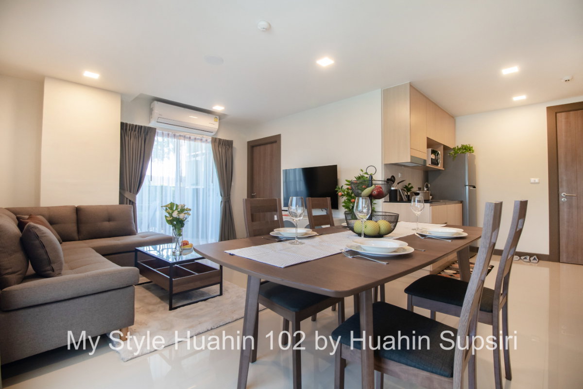 รูป ให้เช่า Room for rent at My style Hua Hin 102 Two Bedroom 29,000 THB 74 sqm. - รูปที่ 13/26