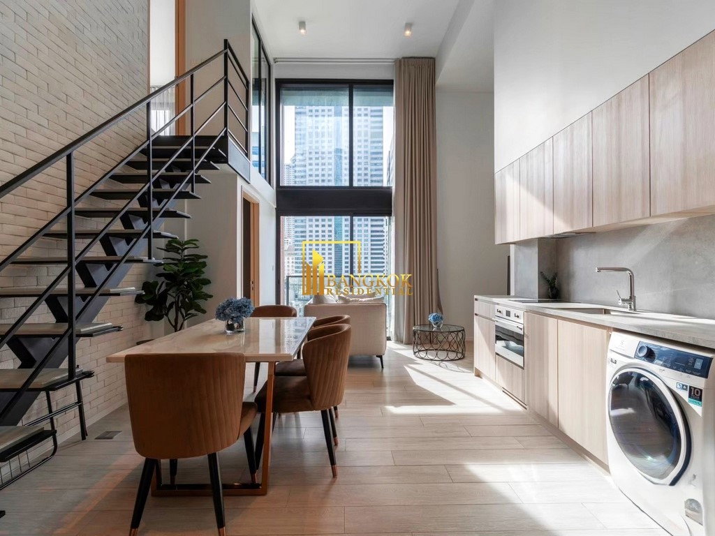 picture The Lofts Silom | Stylish 2 Bedroom Duplex Condo in CBD Area - BR62198CD - 1/24