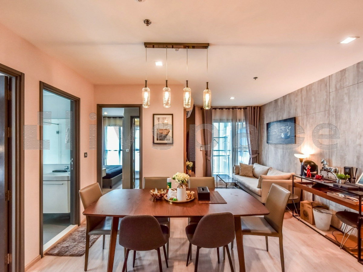 picture ▚ L0TC02ツ FOR RENT Rhythm Rangnam 2Bed 2Bath 58sqm Beautiful Rare Unit Ready to Move Viewings Open Near BTS Victory Monument✨ - 1/6