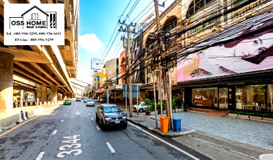 เช่าอาคารพาณิชย์ MRT ศรีลาซาล : KP062 ให้เช่าอาคารพาณิชย์ 1.5 ชั้น ติดถนน 2 คูหาติดรถไฟฟ้าสายสีเหลือง ศรีลาซาล พร้อมที่จอดรถรองรับลูกค้า คลินิกเวชกรรม เป็นห้องเปล่า เหมาะทำคลีนิก
